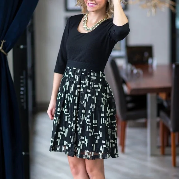 green emerald velvet dress Anthropologie Women's V-Neck Short Sleeve Fit and Flare Plaid Blue Dre   Luxe Fashion Finds